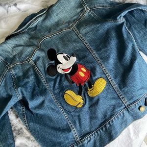 Vintage Disney Mickey Mouse denim jacket